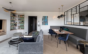 Un appartement de 110m2 entièrement rénové à Levallois